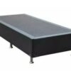 Base Box Silmer Solteiro Corino Preto - 88x188x26