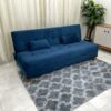Sofá Cama Arpoador 1.85m – Azul Veludão