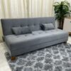 Sofá Cama Arpoador 1.85m – Cinza Veludão