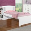 Cama solteiro Milênio Plus – Branco