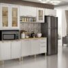 Cozinha Completa Paris 4 peças - Branco