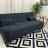 Sofá Cama Arpoador 1.85m – Preto Veludão
