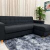 Sofá Colorado com Cheise 2.13m  – Preto Linho