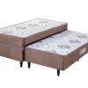 Cama Box Açucena Solteiro com Auxiliar Ortopédica – 88x188x46