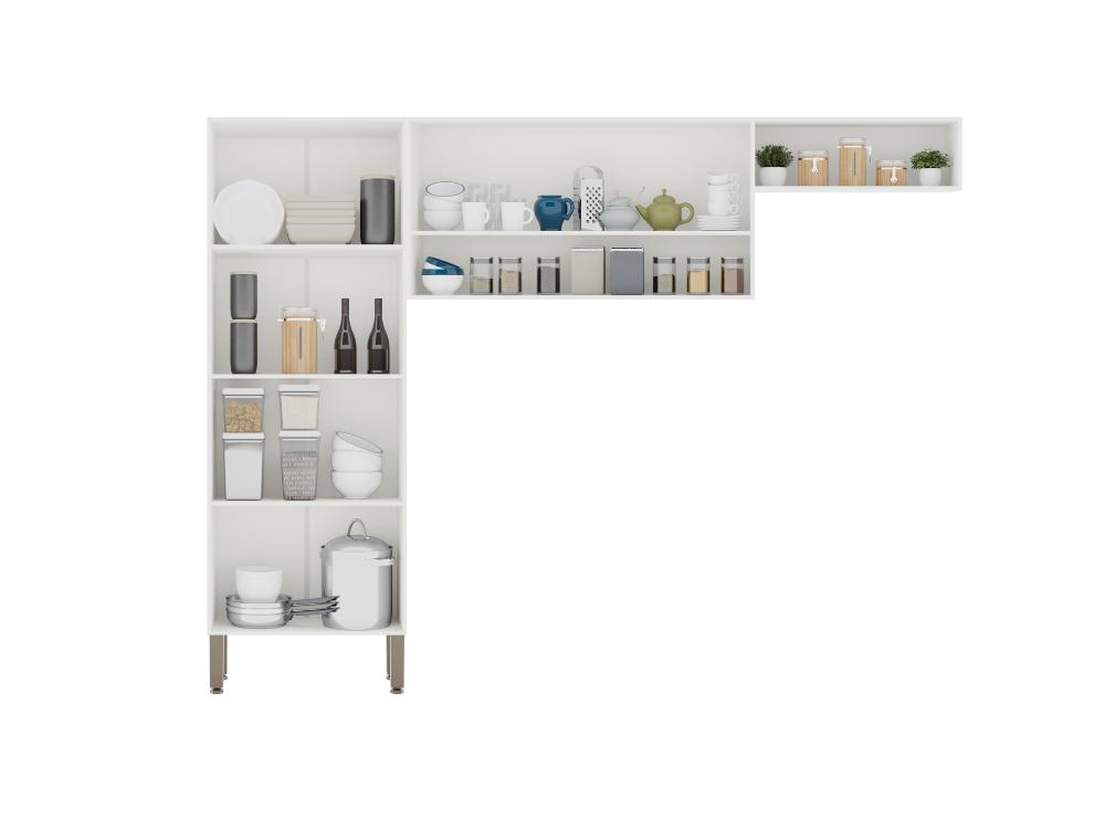 Cozinha Completa Madri 4 peças – Branco - Imagem 3