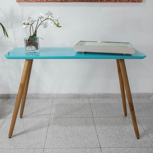 Aparador Laqueado 1.20m Verde Tiffany - Imagem 4