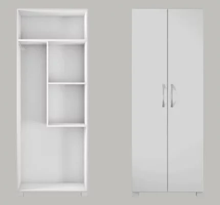 Armário Multiuso Lavanderia NT 4015 Branco Notavel - Imagem 3