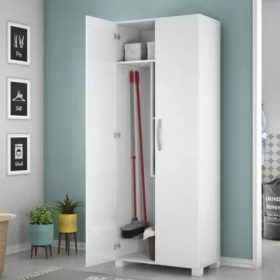 Armário Multiuso Lavanderia NT 4015 Branco Notavel