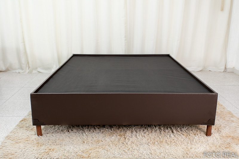 Base Box Casal Zeus 138x188x38 Korino Café SE - Imagem 2