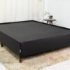 Base Box Casal Zeus 138x188x38 Korino Preto SE