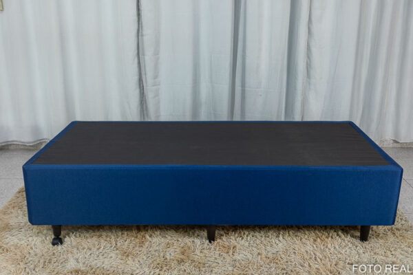 Alternative view of Box Solteiro 88x188x42 Azul Anjos