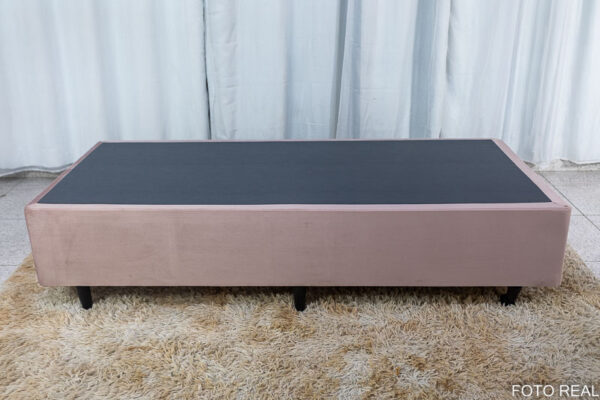 Alternative view of Box Solteiro 88x188x42 Rosa Anjos