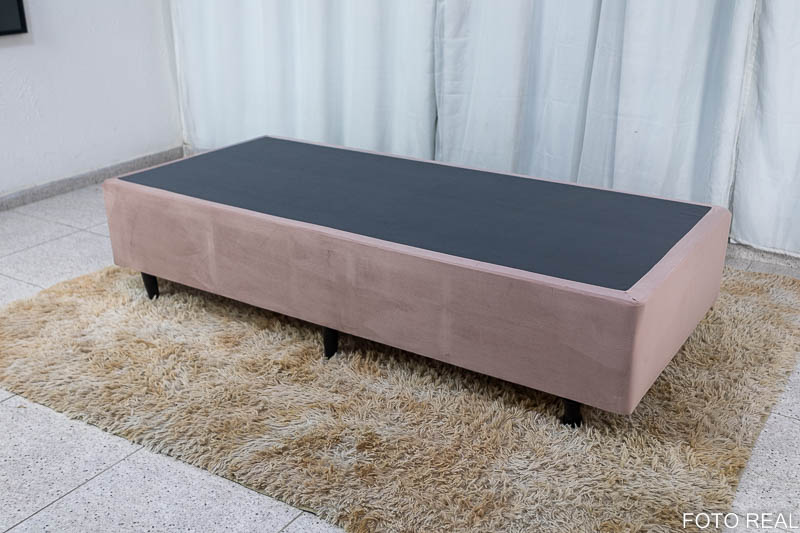 Box Solteiro 88x188x42 Rosa Anjos