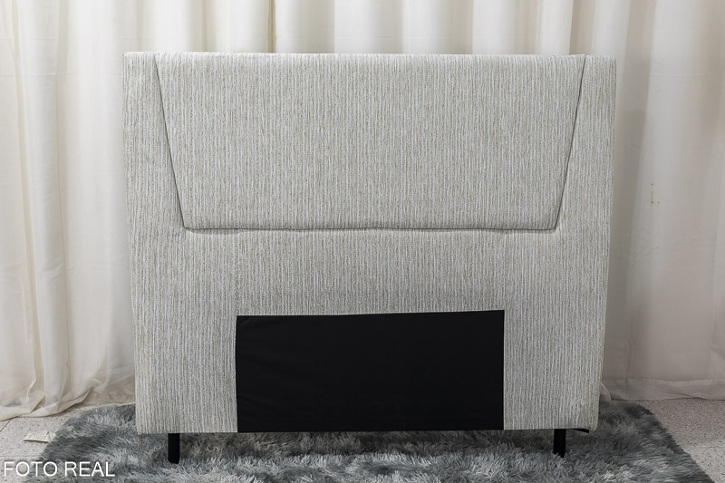 Cabeceira Casal Kyoto Malha Cinza Largura 1.40m - Imagem 2