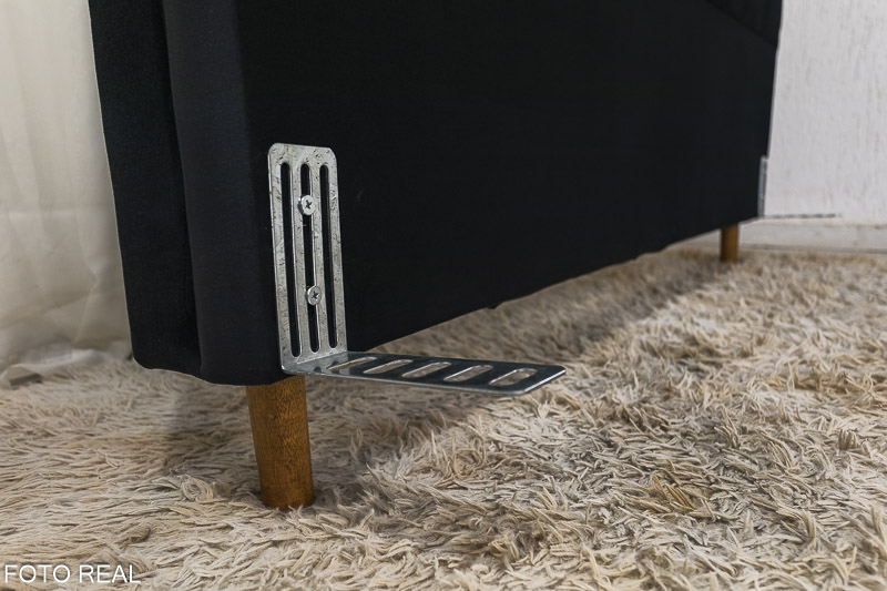 Cabeceira Queen Lavínia Sued Preto Largura 1.60m - Imagem 4