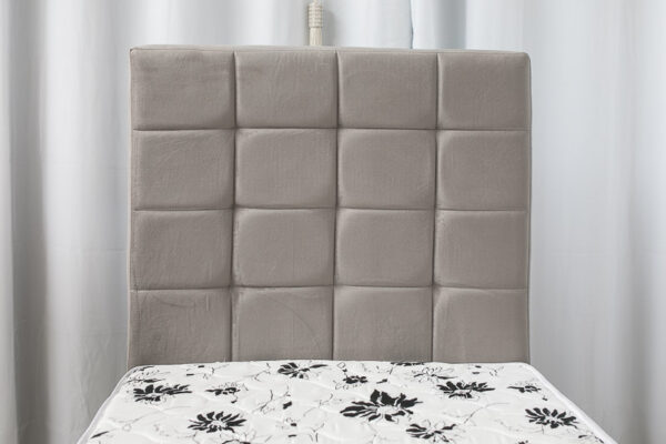 Alternative view of Cabeceira Solteiro Belli Cinza