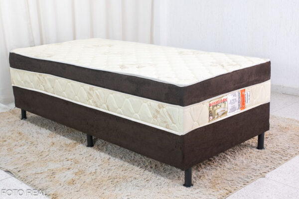 Cama Box Solteiro D-28 Nosso Sonho 88X188