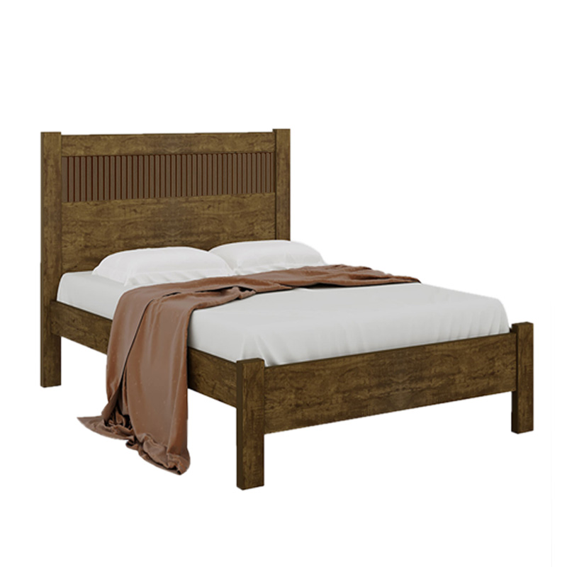 Cama Casal Primícia Ripado Ypê D Doro