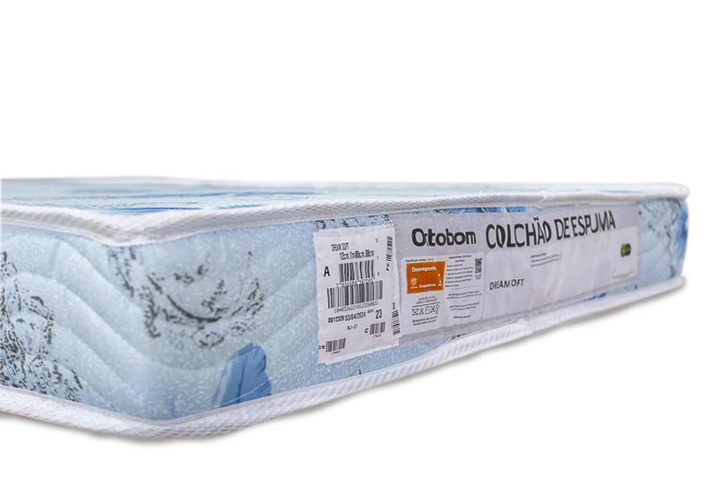 Colchão Solteiro Dream Soft D-20 88x188 x12 Ortobom - Imagem 3