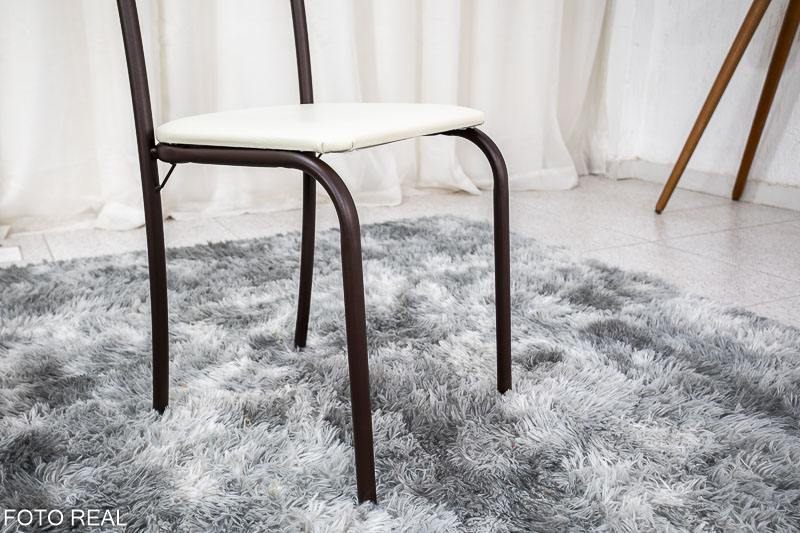 Conjunto Atlanta 4 Cadeiras Base Ipanema Tampo Off 75×75 Redondo Marrom Teixeira - Imagem 6