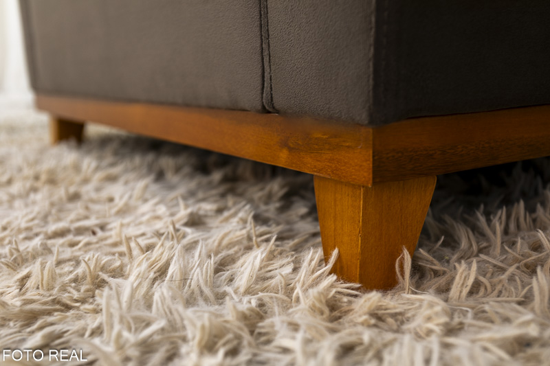 Poltrona Áustria Veludo Marrom A17 - Imagem 6