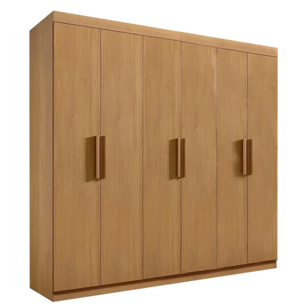 Roupeiro Colibri 6 Portas 6 Gavetas larg. 2.05m Cinamomo D'Doro