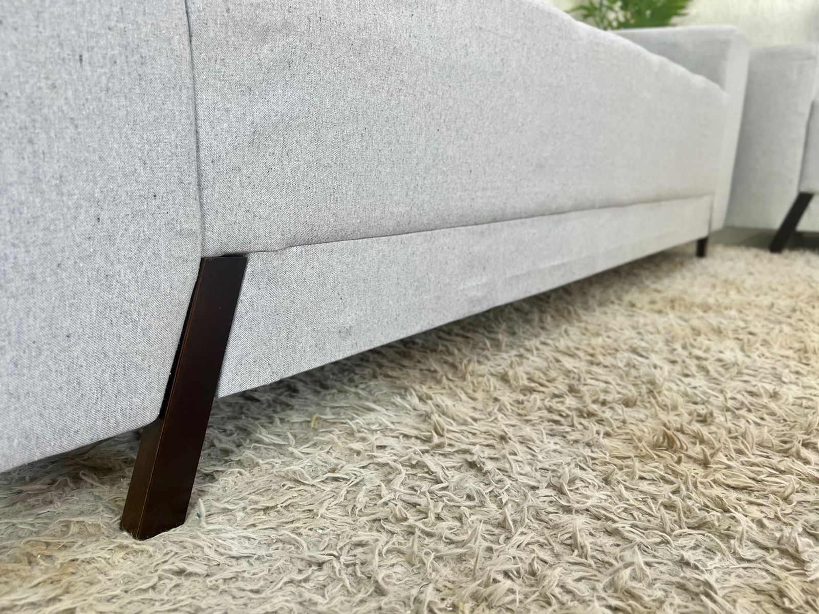 Sofá 3 e 2 lugares 8100 Linho Cinza 20 - Imagem 7