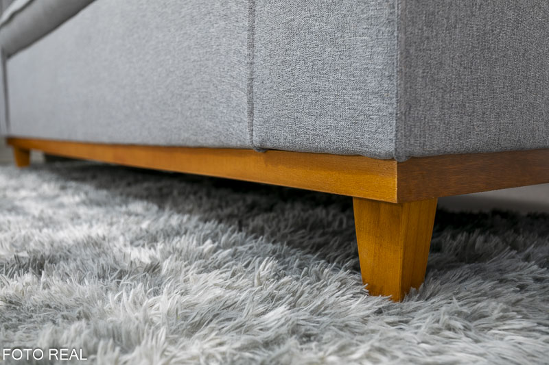 Sofá 3 e 2 lugares Bali Linho Cinza 566 - Imagem 7