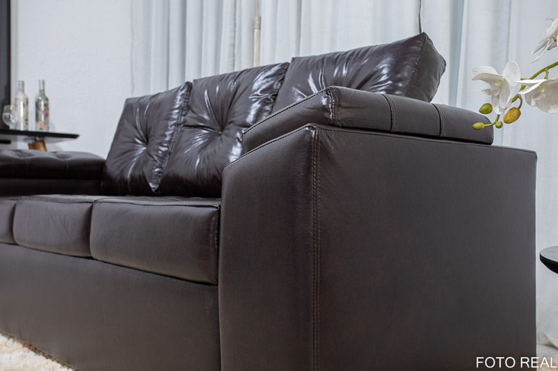 Sofá 3 lugares Buenos Aires Korino Café - Imagem 5