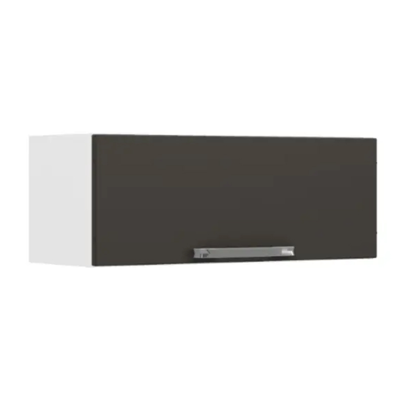 Aéreo Geladeira Cozinha Florença em Aço Larg. 0.70m Grafite (1844) Itatiaia