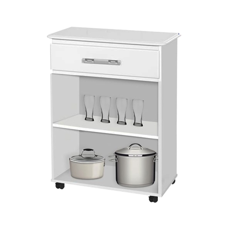 Balcão para Cozinha Napoli Branco Passe bem - Imagem 3