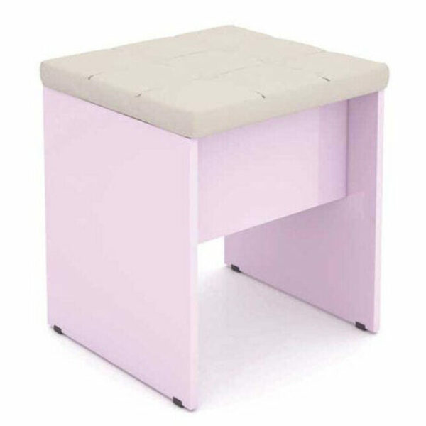 Banqueta Para Maquiagem Anita Rosa