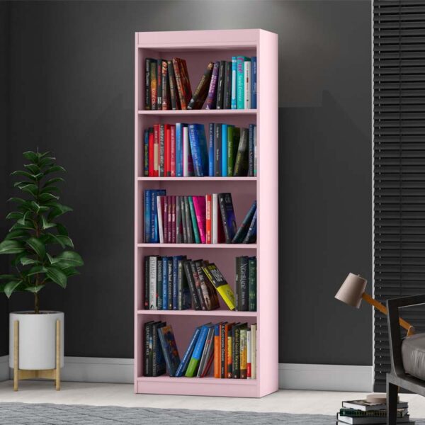 Livreiro Encanto Larg. 0.63m Rosa