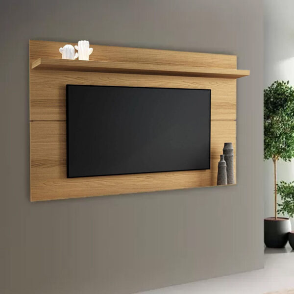 Painel Briz 1.80m para TV até 70 Polegadas Freijó HB Móveis