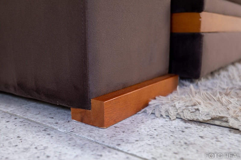 Sofá Retrátil Reclinável Ibis 2.50m Veludo Marrom 815 - D33 e Molas Ensacadas - Imagem 8