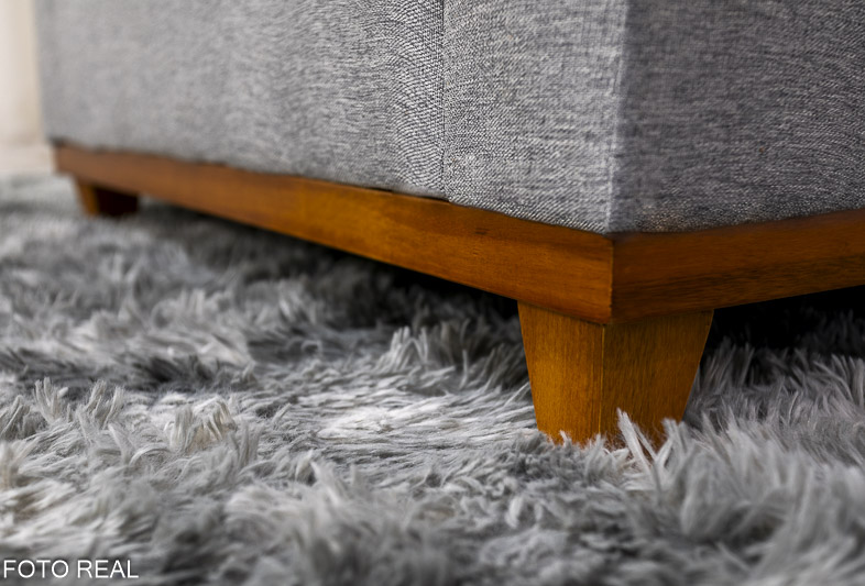 Poltrona Áustria Linho Cinza A59 - Imagem 6