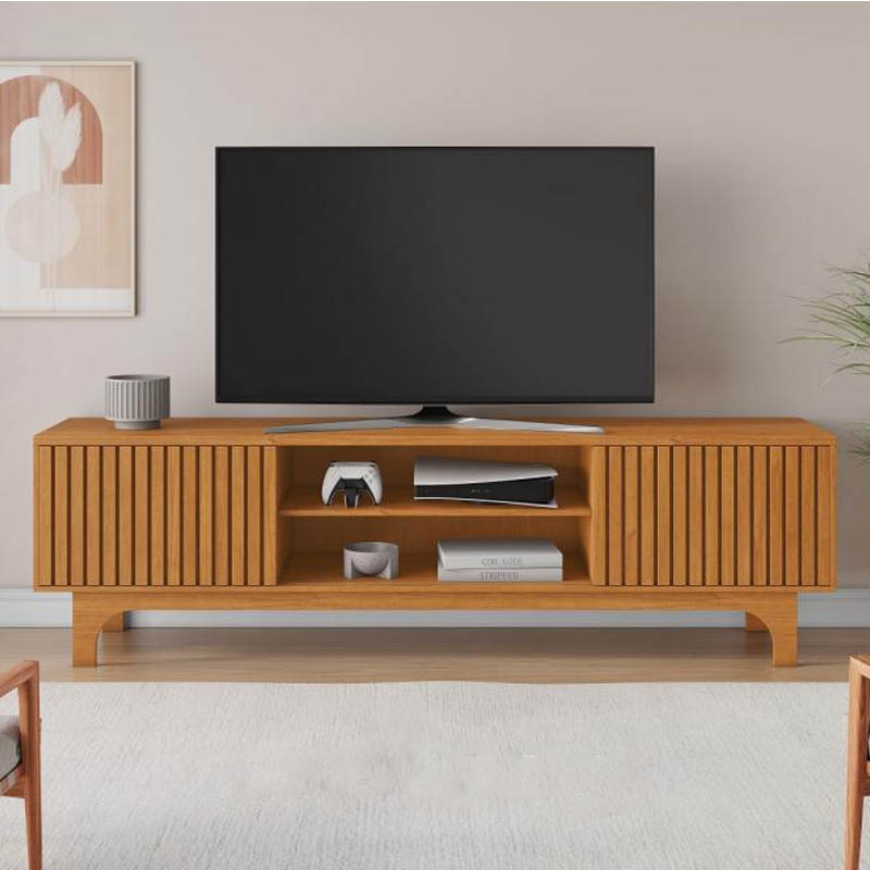 Rack Bancada Triunfo Ripado Larg. 2.00m Cinamomo JCM