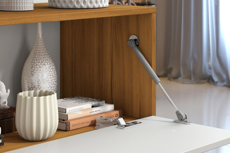 Painel NT 1115 TV até 60 Polegadas Off White/Frejó Notável - Imagem 3