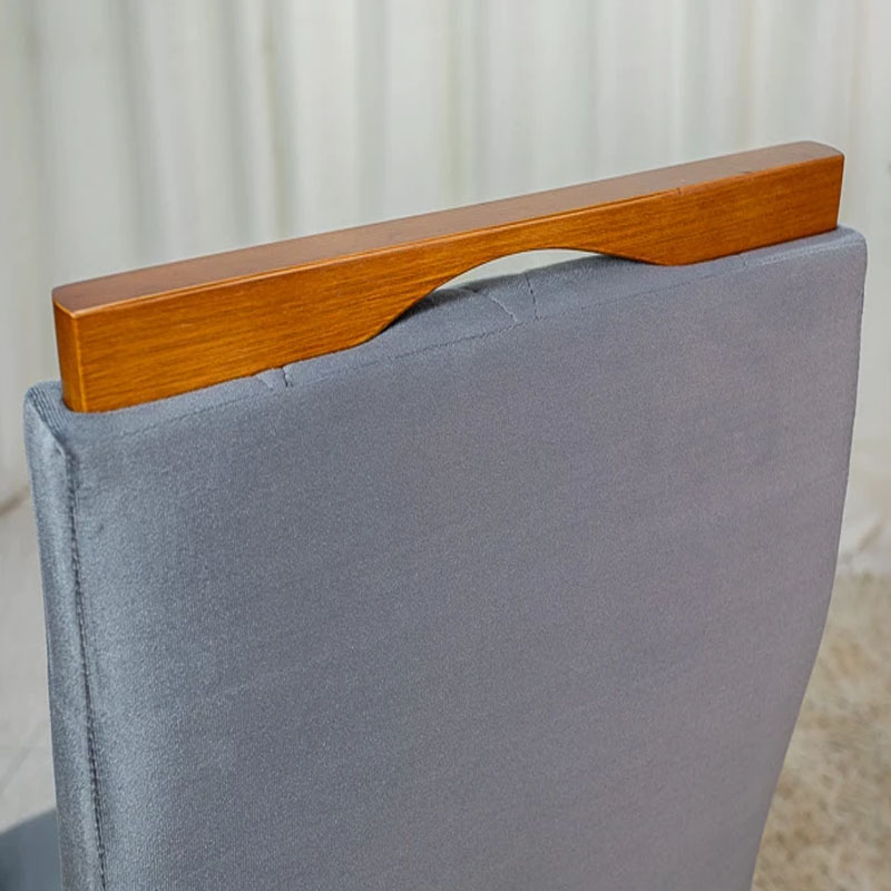 2 Cadeiras Lisboa Cinza 507 Madeira Maciça Art Assento - Imagem 3