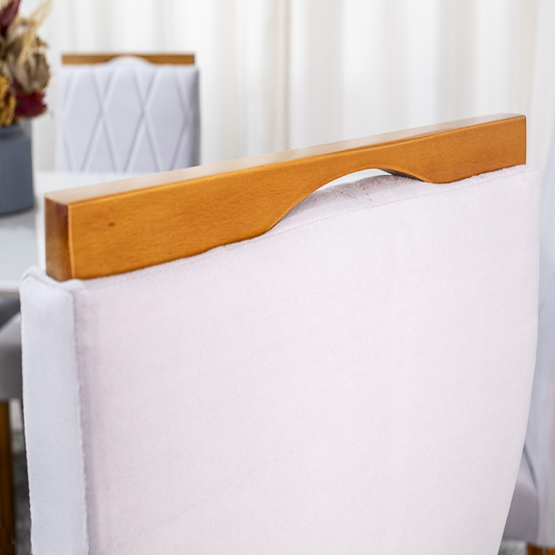 2 Cadeiras Lisboa Prata 514 Madeira Maciça Art Assento - Imagem 5