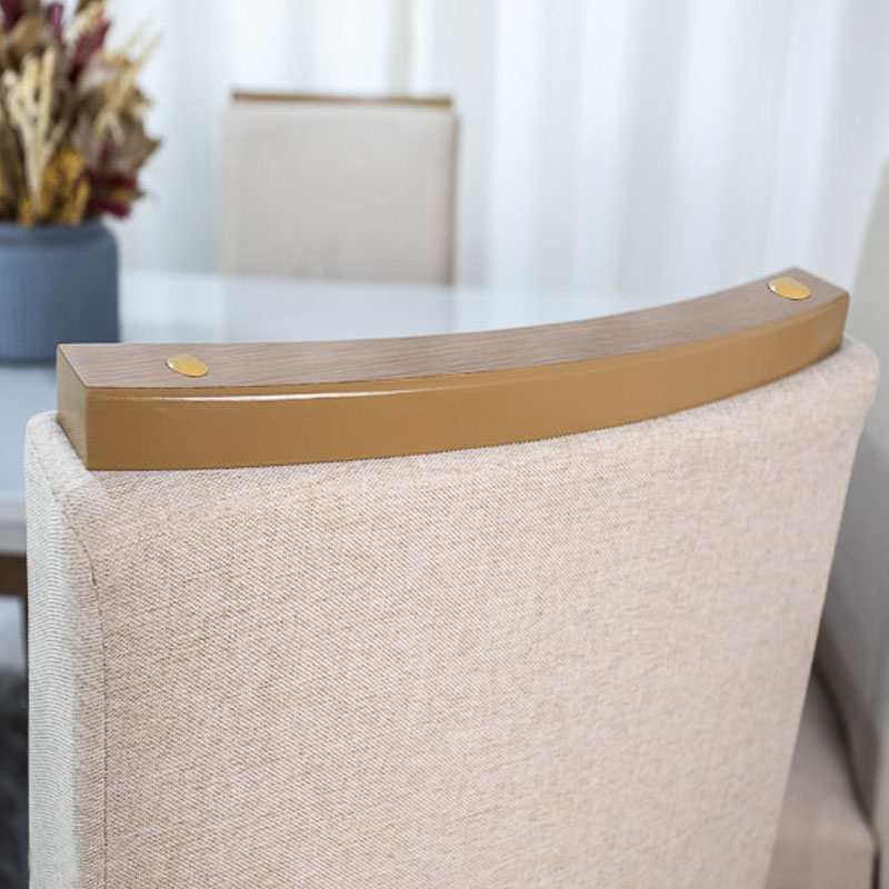 2 Cadeiras Lunara Linho Bege 07 Rufato - Imagem 3