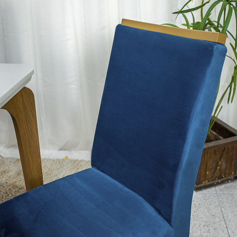 2 Cadeiras Lunara Veludo Azul Rufato - Imagem 3