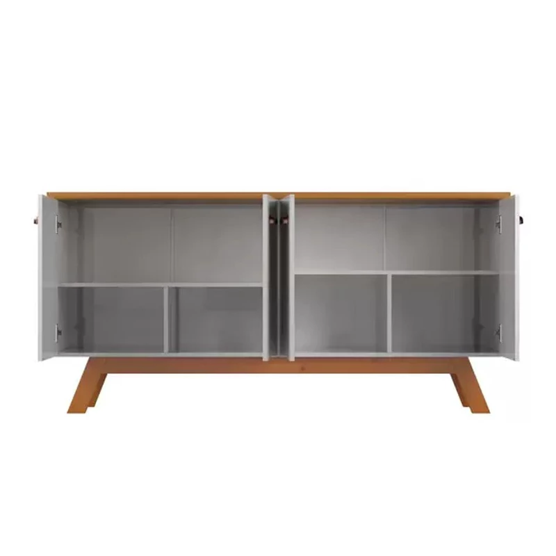 Buffet para Sala Atlanta III Larg. 1.64m Off White/Nature Tebarrot - Imagem 2