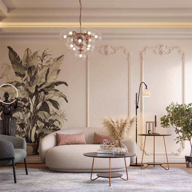 Jogo de Mesa Liz Preto EJ Moveis - Imagem 2