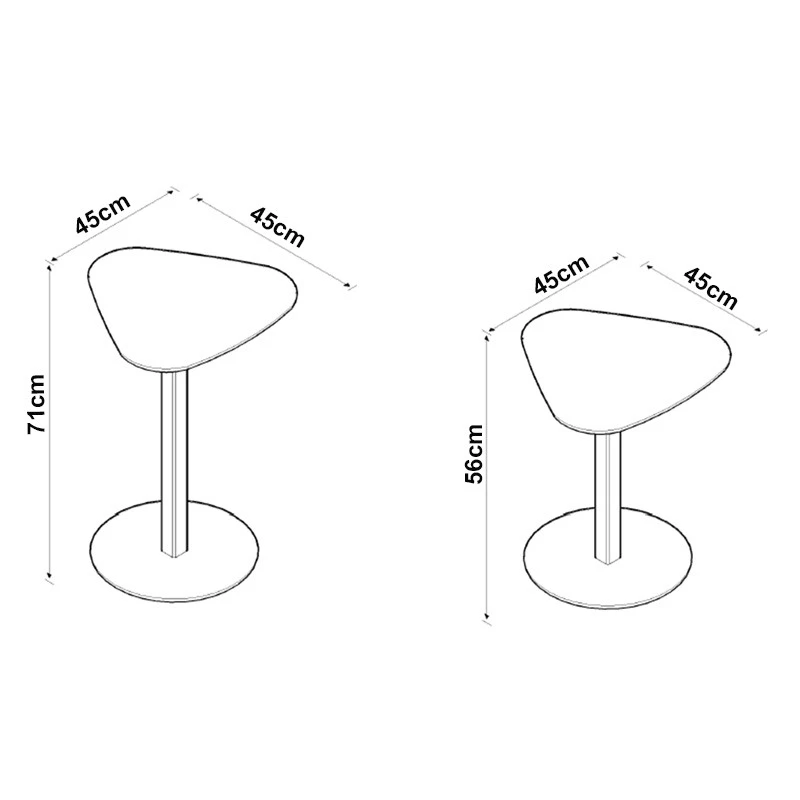 Conjunto Mezanino Paris Mesa de Apoio + Mesa Lateral Nature Tebarrot - Imagem 4
