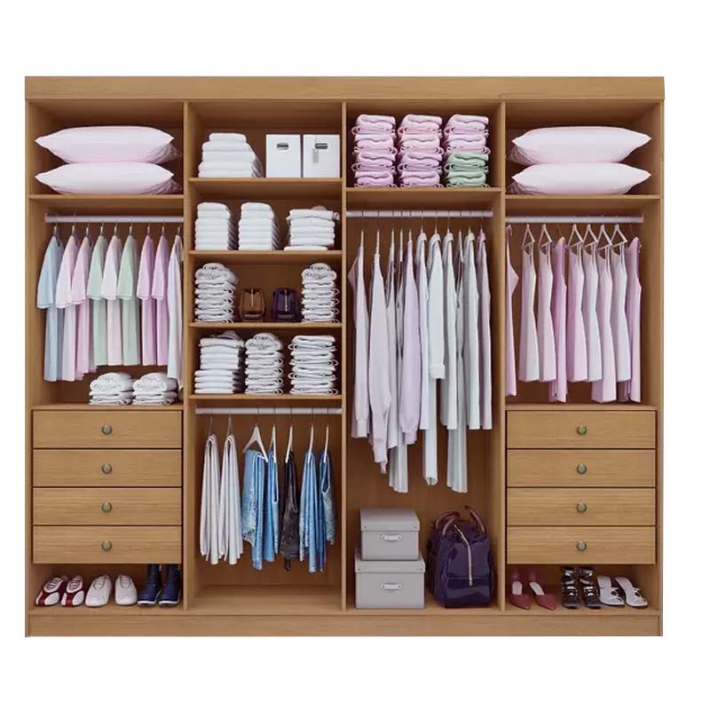 Roupeiro Daymond 8 Portas 100% MDF Cinamomo D'Doro - Imagem 2