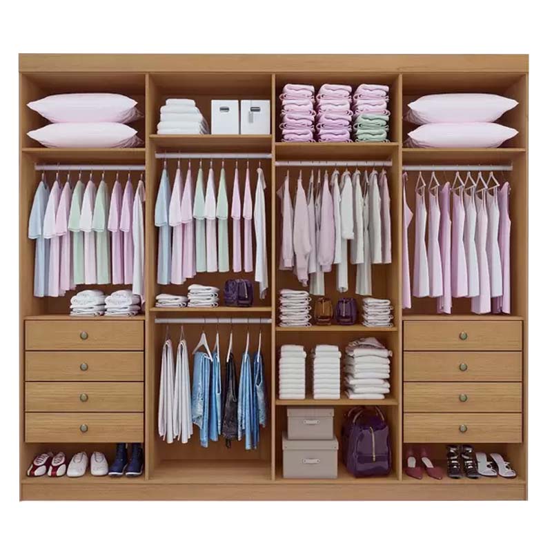 Roupeiro Daymond 8 Portas 100% MDF Cinamomo D'Doro - Imagem 3