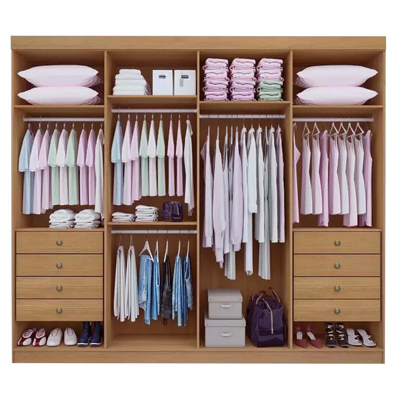 Roupeiro Daymond 8 Portas 100% MDF Cinamomo D'Doro - Imagem 4