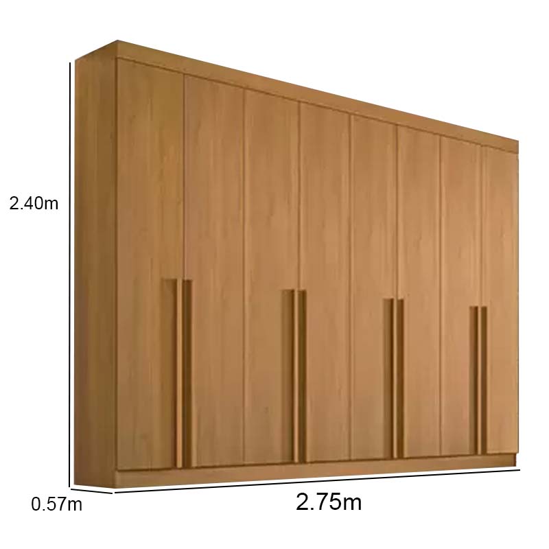 Roupeiro Daymond 8 Portas 100% MDF Cinamomo D'Doro - Imagem 5