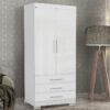 Guarda-Roupa Floripa 2 portas – Branco